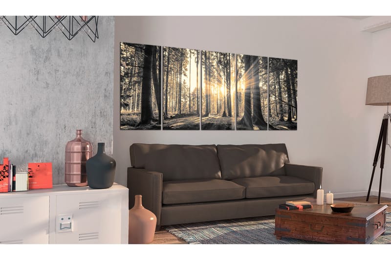 Tavla Shadow Guards 200X80 Flerfärgad - Artgeist sp. z o. o. - Inredning & dekor - Tavlor & konst - Canvastavla