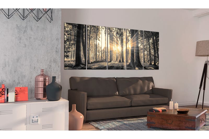 Tavla Shadow Guards 225x90 - Artgeist sp. z o. o. - Inredning & dekor - Tavlor & konst - Canvastavla