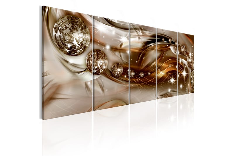 Tavla Shining Bullets 225X90 Flerfärgad|Vit - Artgeist sp. z o. o. - Inredning & dekor - Tavlor & konst - Canvastavla