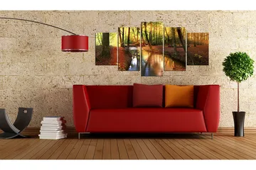 Tavla Silent Forest 200x100 - Artgeist sp. z o. o. - Inredning & dekor - Tavlor & konst - Canvastavla