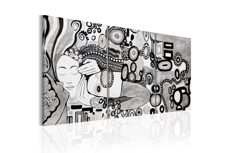 TAVLA Silver Kiss 60x30 - Artgeist sp. z o. o. - Inredning & dekor - Tavlor & konst - Canvastavla