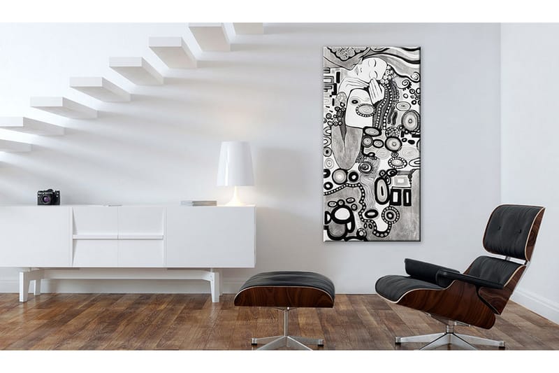TAVLA Silver Love 30x60 - Artgeist sp. z o. o. - Inredning & dekor - Tavlor & konst - Canvastavla