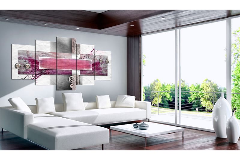 Tavla Sinful Thoughts 100X50 Rosa - Artgeist sp. z o. o. - Inredning & dekor - Tavlor & konst - Canvastavla