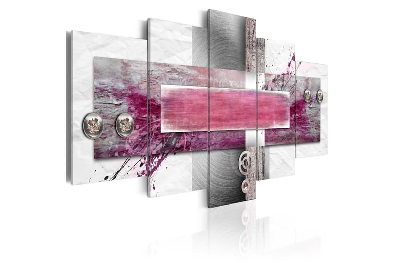 Tavla Sinful Thoughts 100X50 Rosa, Artgeist sp. z o. o.