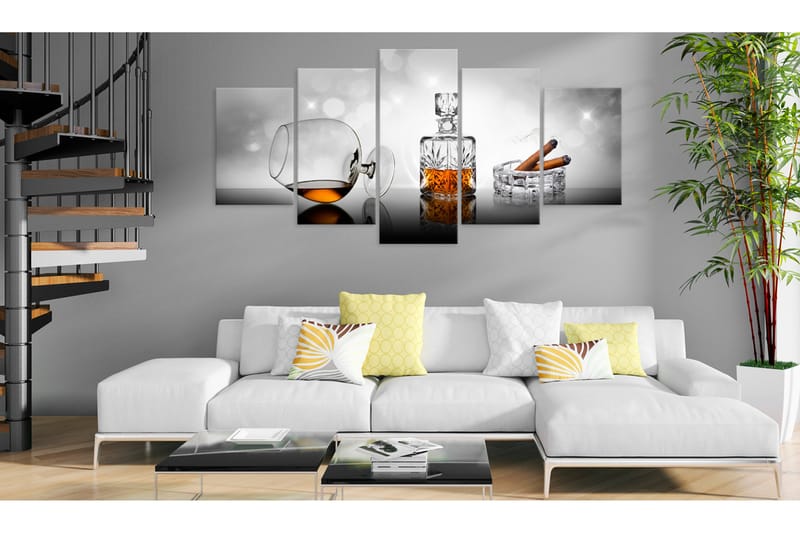 Tavla Sinful Pleasures 100X50 Vit - Artgeist sp. z o. o. - Inredning & dekor - Tavlor & konst - Canvastavla