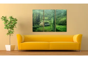 Tavla Skogsekosystem 120x80 - Artgeist sp. z o. o. - Inredning & dekor - Tavlor & konst - Canvastavla