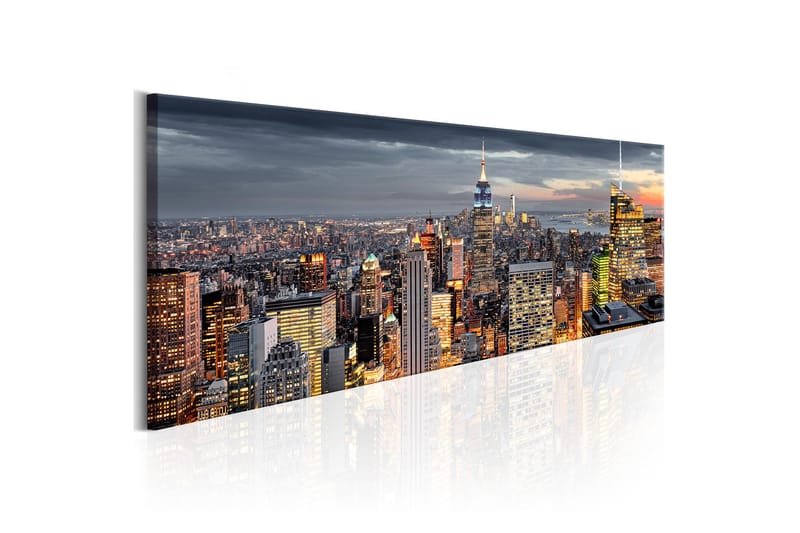 Tavla Sleepless in the City 120x40, Artgeist sp. z o. o.