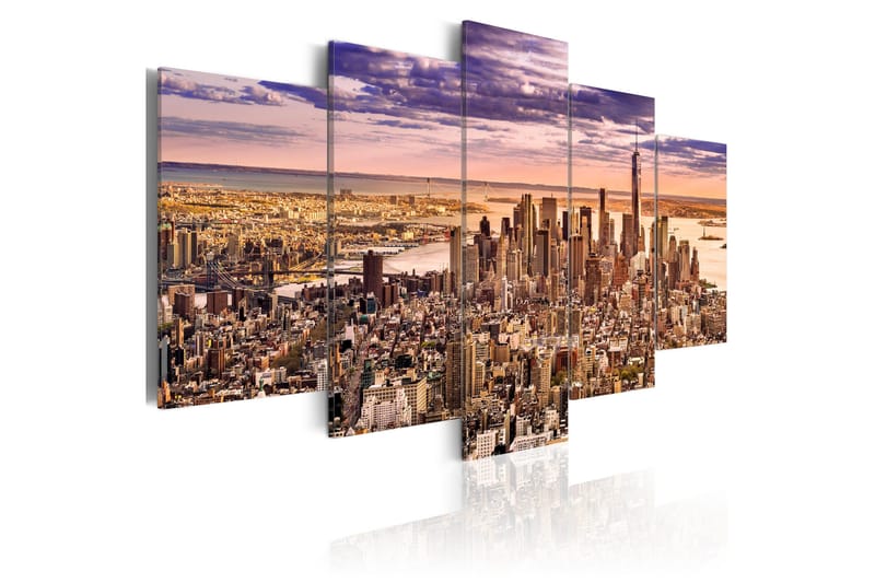 Tavla Sleeplessness In New York 200x100, Artgeist sp. z o. o.