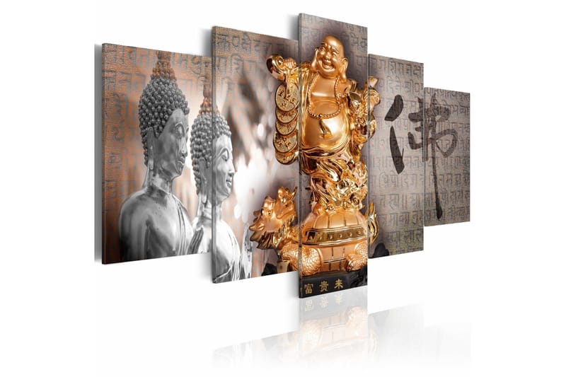 Tavla Smile To Buddha! 200x100, Artgeist sp. z o. o.