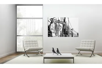 Tavla Snygg Melodier 60x40 - Artgeist sp. z o. o. - Inredning & dekor - Tavlor & konst - Canvastavla