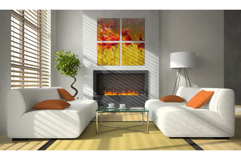 Tavla Sommartid 60x60 - Artgeist sp. z o. o. - Inredning & dekor - Tavlor & konst - Canvastavla