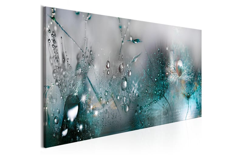 Tavla Sonata In Blue 135X45 Blå|Grå - Artgeist sp. z o. o. - Inredning & dekor - Tavlor & konst - Canvastavla