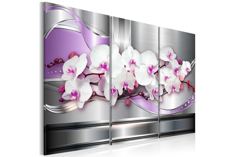 Tavla Song Of Orchid 90X60 Rosa|Vit - Artgeist sp. z o. o. - Canvastavla