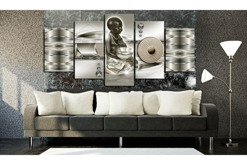 Tavla Soothing Zen 100X50 Grå|Brun - Artgeist sp. z o. o. - Inredning & dekor - Tavlor & konst - Canvastavla