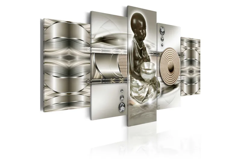 Tavla Soothing Zen 100X50 Grå|Brun - Artgeist sp. z o. o. - Inredning & dekor - Tavlor & konst - Canvastavla