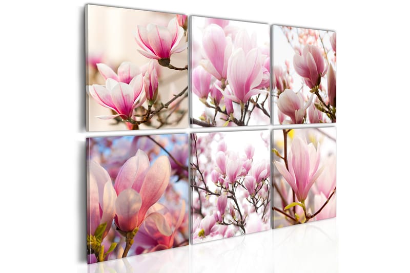 Tavla Southern Magnolias 120X80 Rosa - Artgeist sp. z o. o. - Inredning & dekor - Tavlor & konst - Canvastavla