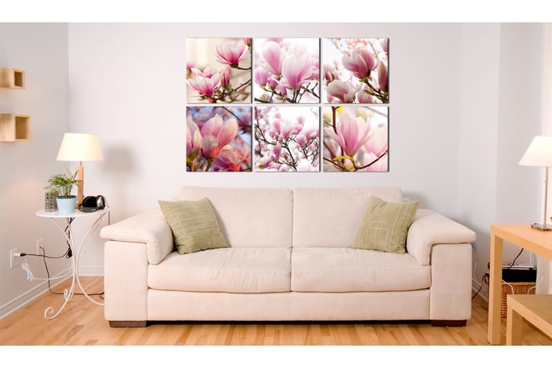 Tavla Southern Magnolias 120X80 Rosa - Artgeist sp. z o. o. - Inredning & dekor - Tavlor & konst - Canvastavla