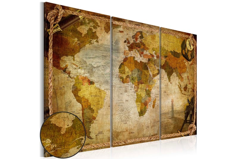 Tavla Souvenir from a trip 90x60 - Artgeist sp. z o. o. - Inredning & dekor - Tavlor & konst - Canvastavla