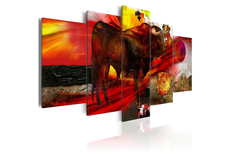 Tavla Spanish Temper 100x50 - Artgeist sp. z o. o. - Inredning & dekor - Tavlor & konst - Canvastavla
