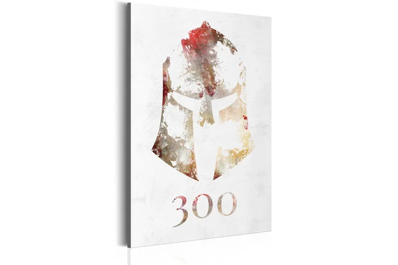 Tavla Sparta Fearless Warriors 60X90 Flerfärgad|Vit - Artgeist sp. z o. o. - Inredning & dekor - Tavlor & konst - Canvastavla
