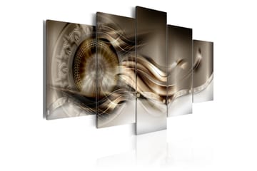 Tavla Spirit Of Light 100X50 Grå|Brun