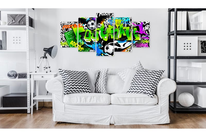 Tavla Sports Games 200X100 Flerfärgad - Artgeist sp. z o. o. - Inredning & dekor - Tavlor & konst - Canvastavla