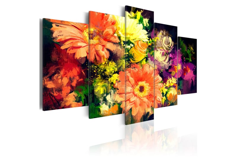 Tavla Spring Collage 200x100 - Artgeist sp. z o. o. - Inredning & dekor - Tavlor & konst - Canvastavla