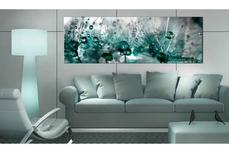 Tavla Sprinkled Dandelions 120x40 - Artgeist sp. z o. o. - Inredning & dekor - Tavlor & konst - Canvastavla