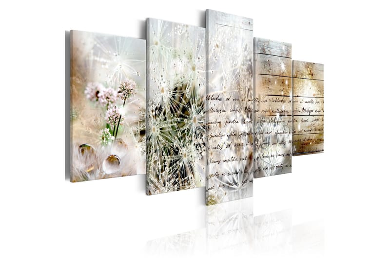 Tavla Starry Dandelions Ii 100X50 Flerfärgad - Artgeist sp. z o. o. - Inredning & dekor - Tavlor & konst - Canvastavla