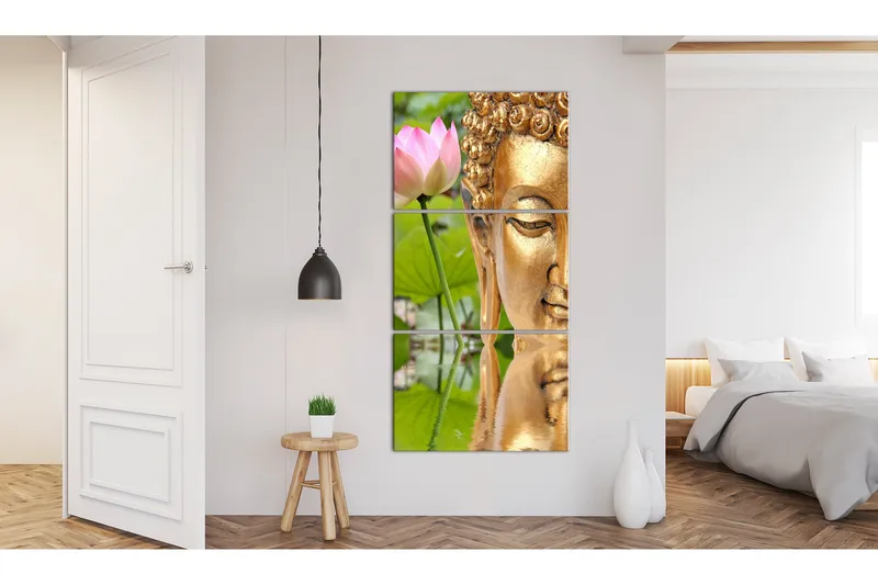 Tavla Statue With A Flower 60x120 - Artgeist sp. z o. o. - Inredning & dekor - Tavlor & konst - Canvastavla