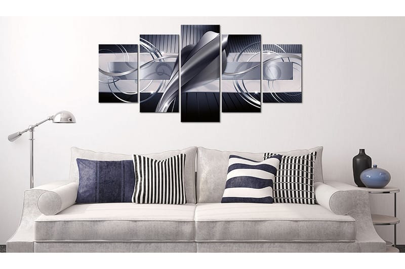 Tavla Steel Cobra 100x50 - Artgeist sp. z o. o. - Inredning & dekor - Tavlor & konst - Canvastavla