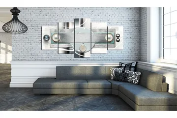 Tavla Steel Frigidity 100x50 - Artgeist sp. z o. o. - Inredning & dekor - Tavlor & konst - Canvastavla