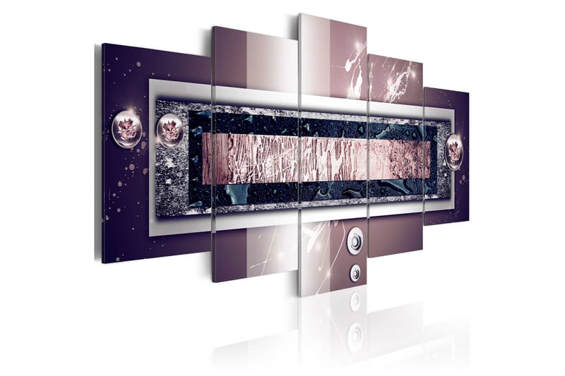 Tavla Stellar Stone 100X50 Lila - Artgeist sp. z o. o. - Inredning & dekor - Tavlor & konst - Canvastavla