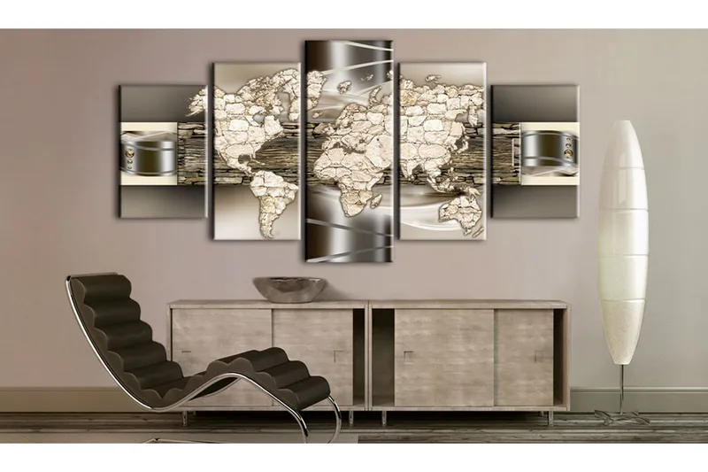 Tavla Stone World 100x50 - Artgeist sp. z o. o. - Inredning & dekor - Tavlor & konst - Canvastavla