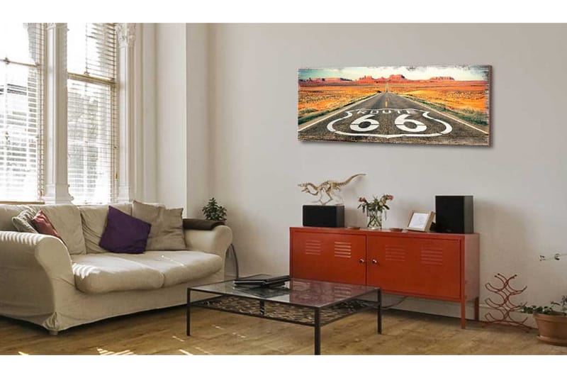 Tavla Straight Road 135x45 - Artgeist sp. z o. o. - Inredning & dekor - Tavlor & konst - Canvastavla