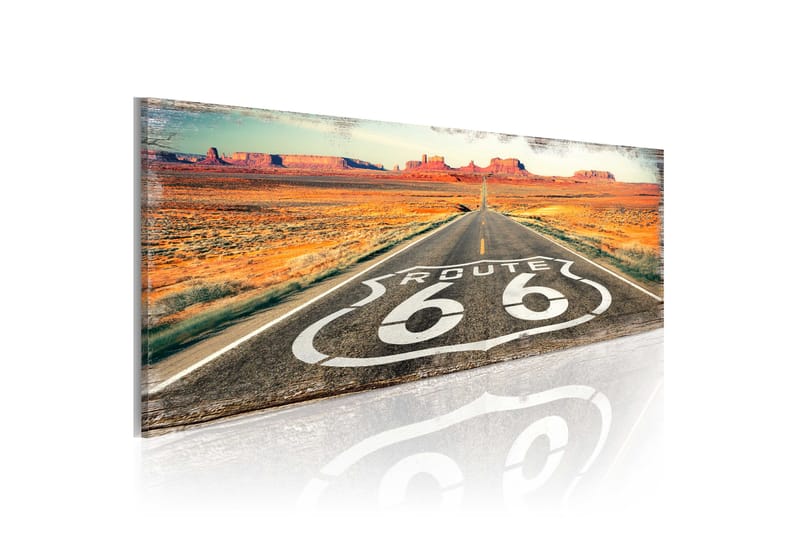 Tavla Straight Road 135X45 Flerfärgad - Artgeist sp. z o. o. - Inredning & dekor - Tavlor & konst - Canvastavla