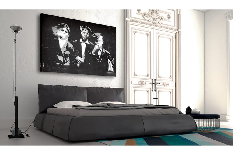 Tavla Street Gang (Retro style)  120x80 - Artgeist sp. z o. o. - Inredning & dekor - Tavlor & konst - Canvastavla