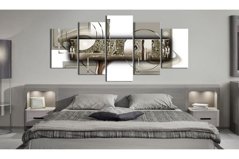 Tavla Structure Of Gold 100x50 - Artgeist sp. z o. o. - Inredning & dekor - Tavlor & konst - Canvastavla