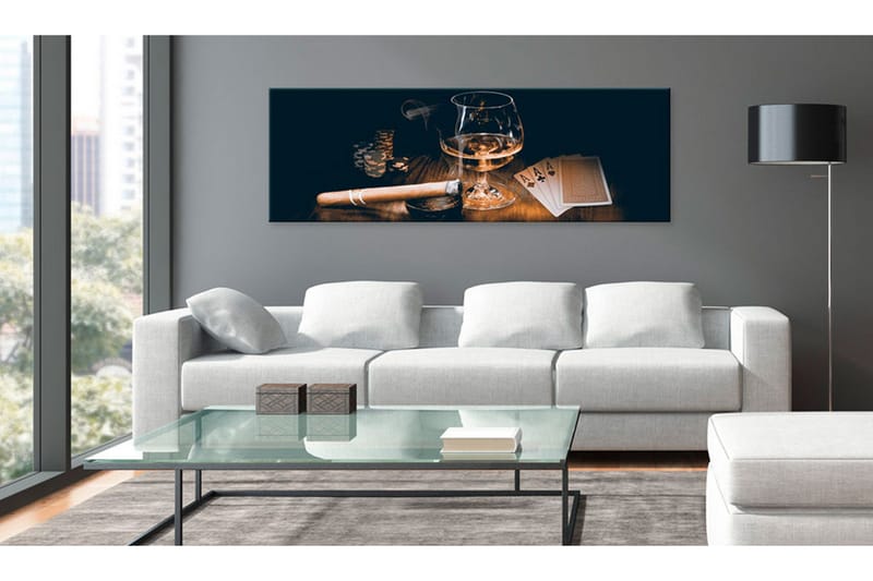 Tavla Stylish Entertainment 135x45 cm - Inredning & dekor - Tavlor & konst - Canvastavla