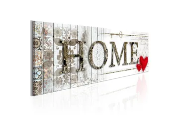 Tavla Stylish Home 120x40 - Artgeist sp. z o. o. - Inredning & dekor - Tavlor & konst - Canvastavla