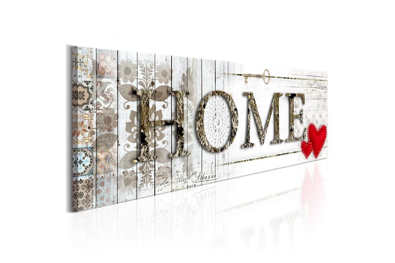 Tavla Stylish Home 135x45 - Artgeist sp. z o. o. - Inredning & dekor - Tavlor & konst - Canvastavla
