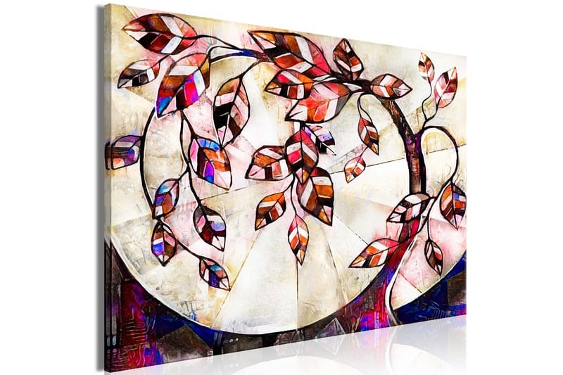 TAVLA Stylish Tree (1 Part) Wide 90x60 - Artgeist sp. z o. o. - Inredning & dekor - Tavlor & konst - Canvastavla