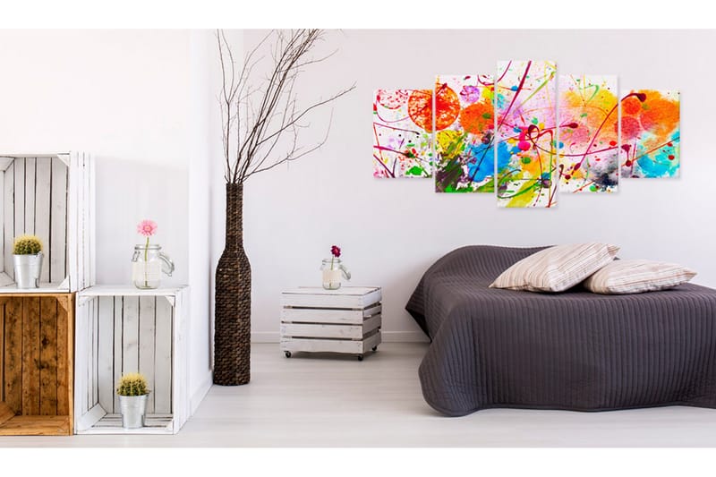 Tavla Summer Of Colours 100x50 - Artgeist sp. z o. o. - Inredning & dekor - Tavlor & konst - Canvastavla