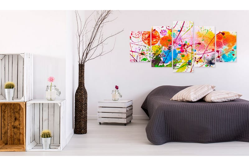 Tavla Summer Of Colours 100X50 Flerfärgad - Artgeist sp. z o. o. - Inredning & dekor - Tavlor & konst - Canvastavla