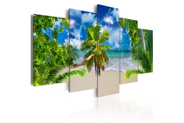 Tavla Summer Time 100X50 Grön|Blå
