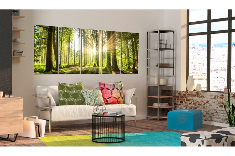 Tavla Sunlight 200x80 - Artgeist sp. z o. o. - Inredning & dekor - Tavlor & konst - Canvastavla