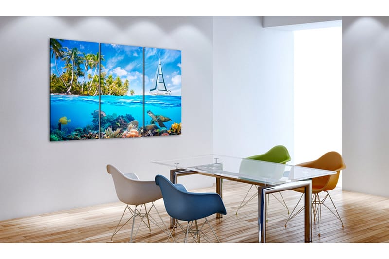Tavla Sunny holidays 90x60 - Artgeist sp. z o. o. - Inredning & dekor - Tavlor & konst - Canvastavla