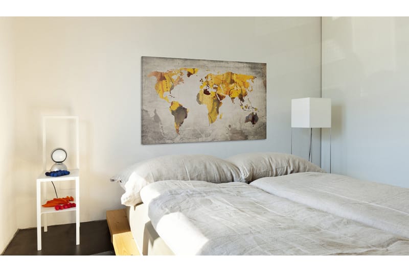 Tavla Sunny kontinenter 120x80 - Artgeist sp. z o. o. - Inredning & dekor - Tavlor & konst - Canvastavla