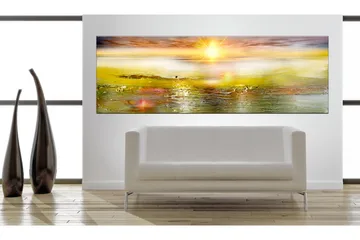 Tavla Sunny Sea 135x45 - Artgeist sp. z o. o. - Inredning & dekor - Tavlor & konst - Canvastavla