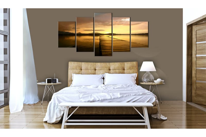 Tavla Sunset Island 200x100 - Artgeist sp. z o. o. - Inredning & dekor - Tavlor & konst - Canvastavla